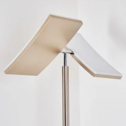 Hofstein Thyolo Deckenfluter LED Stahl gebürstet, 2-flammig -Bürolampen Verkäufe thyolo deckenfluter h3166215 do1 12