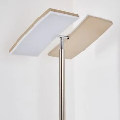 Hofstein Thyolo Deckenfluter LED Stahl gebürstet, 2-flammig -Bürolampen Verkäufe thyolo deckenfluter h3166215 do1 21