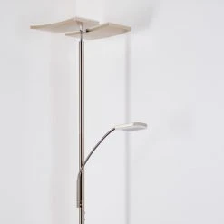 Hofstein Thyolo Deckenfluter LED Stahl gebürstet, 2-flammig -Bürolampen Verkäufe thyolo deckenfluter h3166215 do1 4