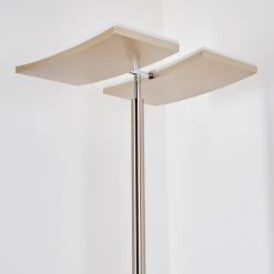 Hofstein Thyolo Deckenfluter LED Stahl gebürstet, 2-flammig -Bürolampen Verkäufe thyolo deckenfluter h3166215 do1 9