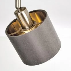 Hofstein Tibro Deckenleuchte Nickel-Matt, Messing, 2-flammig -Bürolampen Verkäufe tibro deckenleuchte h3357996 15