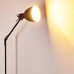 Hofstein Timola Stehleuchte Schwarz, 1-flammig -Bürolampen Verkäufe timola stehleuchte h3161517 do1 16