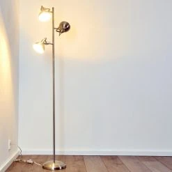 Reality Tina Stehleuchte Nickel-Matt, 3-flammig -Bürolampen Verkäufe tina stehleuchte h3023198 12