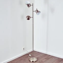 Reality Tina Stehleuchte Nickel-Matt, 3-flammig -Bürolampen Verkäufe tina stehleuchte h3023198 17