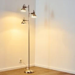 Reality Tina Stehleuchte Nickel-Matt, 3-flammig -Bürolampen Verkäufe tina stehleuchte h3023198 18