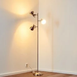 Reality Tina Stehleuchte Nickel-Matt, 3-flammig -Bürolampen Verkäufe tina stehleuchte h3023198 19