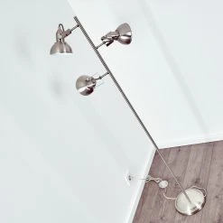 Reality Tina Stehleuchte Nickel-Matt, 3-flammig -Bürolampen Verkäufe tina stehleuchte h3023198 22