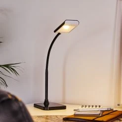 Hofstein Tischleuchte LED Schwarz, 1-flammig -Bürolampen Verkäufe tischleuchte h3371008 2