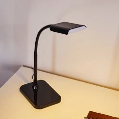 Hofstein Tischleuchte LED Schwarz, 1-flammig -Bürolampen Verkäufe tischleuchte h3371008 3