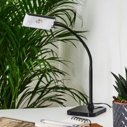 Hofstein Tischleuchte LED Schwarz, 1-flammig -Bürolampen Verkäufe tischleuchte h3371008 4