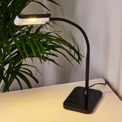 Hofstein Tischleuchte LED Schwarz, 1-flammig -Bürolampen Verkäufe tischleuchte h3371008 6