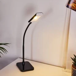 Hofstein Tischleuchte LED Schwarz, 1-flammig -Bürolampen Verkäufe tischleuchte h3371008 7