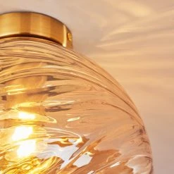 Hofstein Tomboul Deckenleuchte Gold, 1-flammig -Bürolampen Verkäufe tomboul deckenleuchte h3433652 12