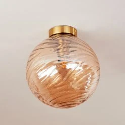 Hofstein Tomboul Deckenleuchte Gold, 1-flammig -Bürolampen Verkäufe tomboul deckenleuchte h3433652 7