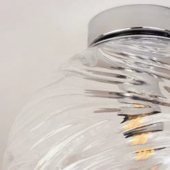 Hofstein Tomboul Deckenleuchte Chrom, 1-flammig -Bürolampen Verkäufe tomboul deckenleuchte h3433683 2