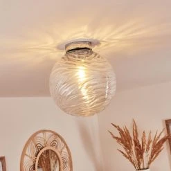 Hofstein Tomboul Deckenleuchte Chrom, 1-flammig -Bürolampen Verkäufe tomboul deckenleuchte h3433683 6