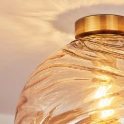 Hofstein Tomboul Deckenleuchte Gold, 1-flammig -Bürolampen Verkäufe tomboul deckenleuchte h3433690 12