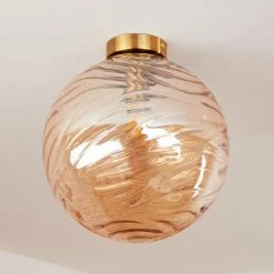 Hofstein Tomboul Deckenleuchte Gold, 1-flammig -Bürolampen Verkäufe tomboul deckenleuchte h3433690 7