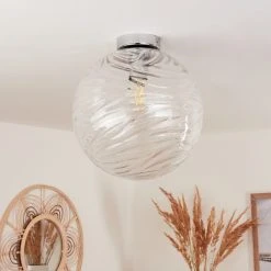 Hofstein Tomboul Deckenleuchte Chrom, 1-flammig -Bürolampen Verkäufe tomboul deckenleuchte h3433713 9