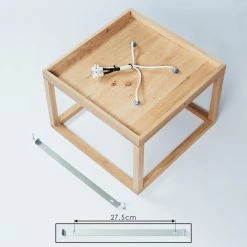 Hofstein Torreglia Deckeneleuchte Schwarz, Braun, 4-flammig -Bürolampen Verkäufe torreglia deckeneleuchte h3409800 4