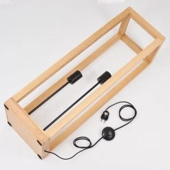 Hofstein Torreglia Stehleuchte Schwarz, Braun, 2-flammig -Bürolampen Verkäufe torreglia stehleuchte h3431528 4