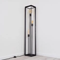 Hofstein Traryd Stehleuchte Schwarz, 3-flammig -Bürolampen Verkäufe traryd stehleuchte h3362037 13