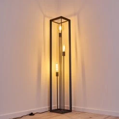 Hofstein Traryd Stehleuchte Schwarz, 3-flammig -Bürolampen Verkäufe traryd stehleuchte h3362037 8