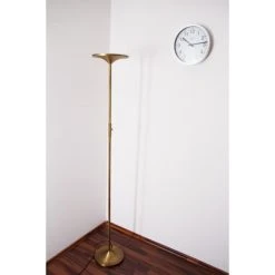 Trio Leuchten ARANGO Stehleuchte LED Messing, 1-flammig -Bürolampen Verkäufe trio leuchten arango stehleuchte 429110104 do1 2