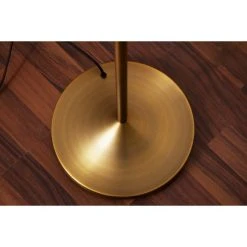 Trio Leuchten ARANGO Stehleuchte LED Messing, 1-flammig -Bürolampen Verkäufe trio leuchten arango stehleuchte 429110104 do1 8