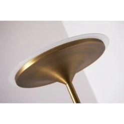 Trio Leuchten ARANGO Stehleuchte LED Messing, 1-flammig -Bürolampen Verkäufe trio leuchten arango stehleuchte 429110104 do1 9