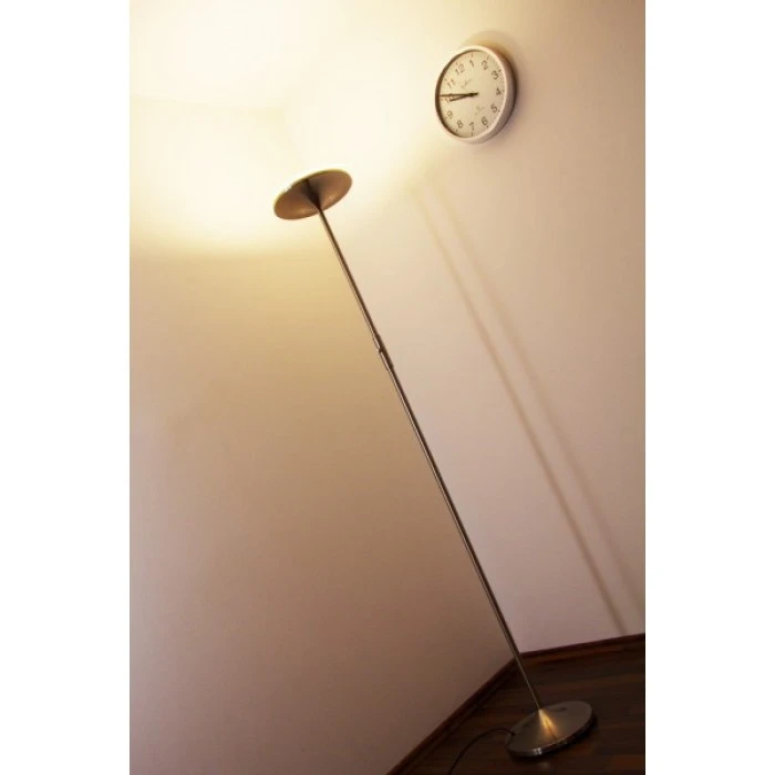 Trio Leuchten ARANGO Stehleuchte LED Nickel-Matt, 1-flammig 1 Trio Leuchten ARANGO Stehleuchte LED Nickel-Matt, 1-flammig