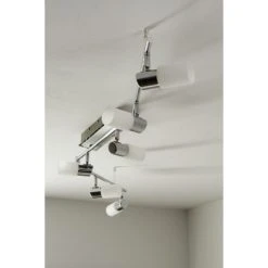 Trio Leuchten CLAPTON Deckenleuchte LED Chrom, Aluminium, Edelstahl, 6-flammig 29 Trio Leuchten CLAPTON Deckenleuchte LED Chrom, Aluminium, Edelstahl, 6-flammig -Bürolampen Verkäufe trio leuchten clapton deckenleuchte 821410605 do1 13