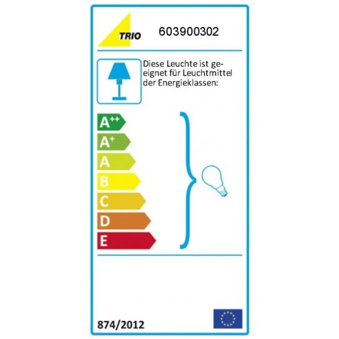 Trio Leuchten HOTEL Deckenleuchte Nickel-Matt, Schwarz, 3-flammig 6 Trio Leuchten HOTEL Deckenleuchte Nickel-Matt, Schwarz, 3-flammig – Bild 6