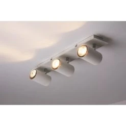 Trio Leuchten MARLEY Deckenleuchte Weiß, 3-flammig -Bürolampen Verkäufe trio leuchten marley deckenleuchte 802400301 do1 18