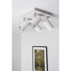 Trio Leuchten MARLEY Deckenleuchte Weiß, 4-flammig -Bürolampen Verkäufe trio leuchten marley deckenleuchte 802430401 do1 2