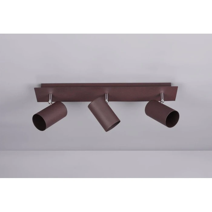 Trio Leuchten MARLEY Strahler Rostfarben, 3-flammig 4 Trio Leuchten MARLEY Strahler Rostfarben, 3-flammig – Bild 4