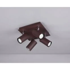 Trio Leuchten MARLEY Strahler Rostfarben, 4-flammig 9 Trio Leuchten MARLEY Strahler Rostfarben, 4-flammig -Bürolampen Verkäufe trio leuchten marley strahler 802430424 3