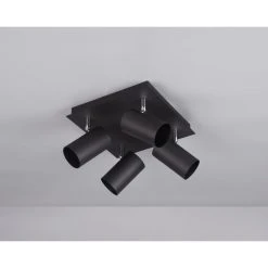 Trio Leuchten MARLEY Strahler Schwarz, 4-flammig -Bürolampen Verkäufe trio leuchten marley strahler 802430432 5