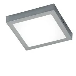 Trio Leuchten ZEUS Deckenleuchte LED Nickel-Matt, 1-flammig