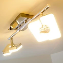 Hofstein Turin Deckenspot LED Chrom, 2-flammig -Bürolampen Verkäufe turin deckenspot h167619 16