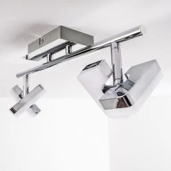 Hofstein Turin Deckenspot LED Chrom, 2-flammig -Bürolampen Verkäufe turin deckenspot h167619 18