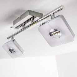 Hofstein Turin Deckenspot LED Chrom, 2-flammig -Bürolampen Verkäufe turin deckenspot h167619 23