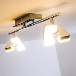 Hofstein Turin Deckenspot LED Chrom, 2-flammig -Bürolampen Verkäufe turin deckenspot h167619 5