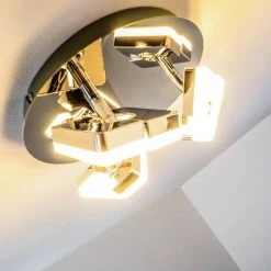 Hofstein Turin Deckenspot LED Chrom, 3-flammig -Bürolampen Verkäufe turin deckenspot h167633 10
