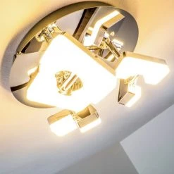 Hofstein Turin Deckenspot LED Chrom, 3-flammig -Bürolampen Verkäufe turin deckenspot h167633 12