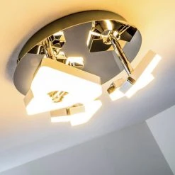 Hofstein Turin Deckenspot LED Chrom, 3-flammig -Bürolampen Verkäufe turin deckenspot h167633 8