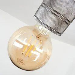 Hofstein Tyldom Deckenleuchte Grau, Silber, 2-flammig 15 Hofstein Tyldom Deckenleuchte Grau, Silber, 2-flammig -Bürolampen Verkäufe tyldom deckenleuchte h3422052 2