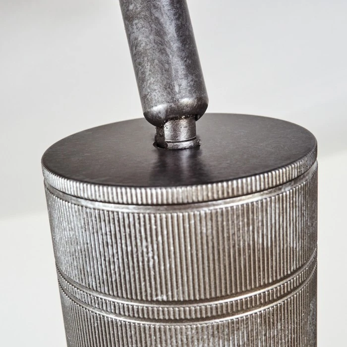 Hofstein Tyldom Deckenleuchte Grau, Silber, 2-flammig 6 Hofstein Tyldom Deckenleuchte Grau, Silber, 2-flammig – Bild 6