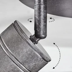 Hofstein Tyldom Deckenleuchte Altsilber, 3-flammig 15 Hofstein Tyldom Deckenleuchte Altsilber, 3-flammig -Bürolampen Verkäufe tyldom deckenleuchte h3434154 5