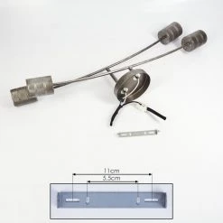 Hofstein Tyldom Deckenleuchte Altsilber, 4-flammig 16 Hofstein Tyldom Deckenleuchte Altsilber, 4-flammig -Bürolampen Verkäufe tyldom deckenleuchte h3442401 4